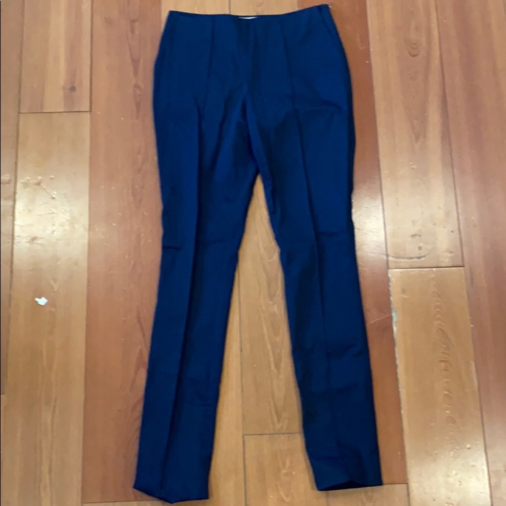 Jason Wu Navy Blue Straight Pants